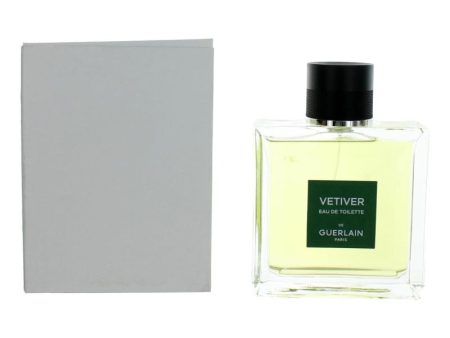 Vetiver By Guerlain, 3.4 Oz Eau De Toilette Spray For Men Tester Online