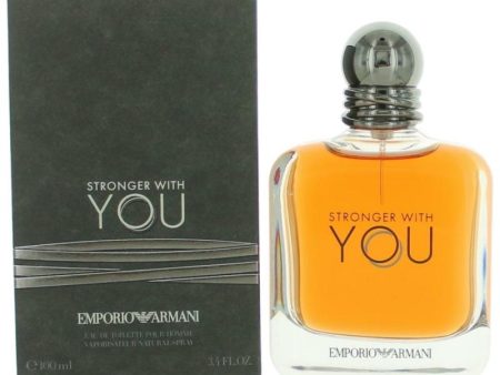 Stronger With You By Emporio Armani, 3.4 Oz Eau De Toilette Spray For Men For Cheap