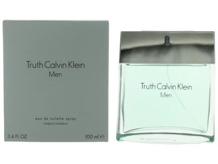 Truth By Calvin Klein, 3.4 Oz Eau De Toilette Spray For Men Online Hot Sale