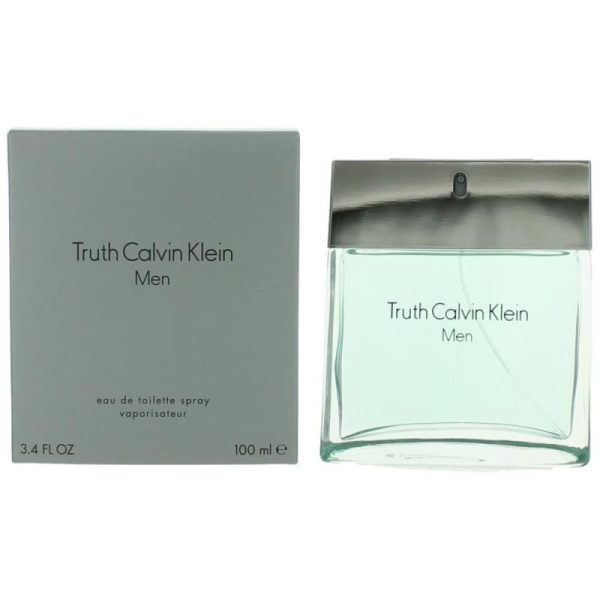 Truth By Calvin Klein, 3.4 Oz Eau De Toilette Spray For Men Online Hot Sale