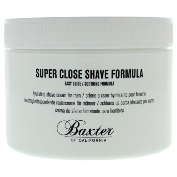 Super Close Shave Formula by Baxter Of California for Men - 8 oz Shave Cream Hot on Sale