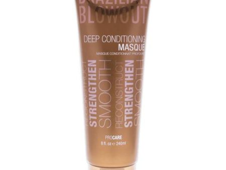 Acai Deep Conditioning Masque by Brazilian Blowout for Unisex - 8 oz Masque Discount