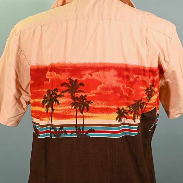 Kai Nani Vintage 70s Hawaiian Shirt Endless Summer Silhouette S Online