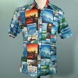 Vintage Surfer Magazine Hawaiian Shirt, 70s Polyester Photo Image Shirt Online now