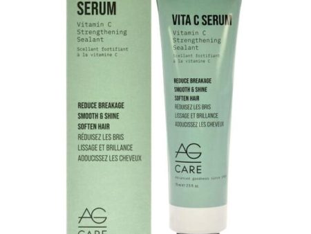 Vitamin C Serum Stragthening Sealant by AG Hair Cosmetics for Unisex - 2.5 oz Serum For Discount