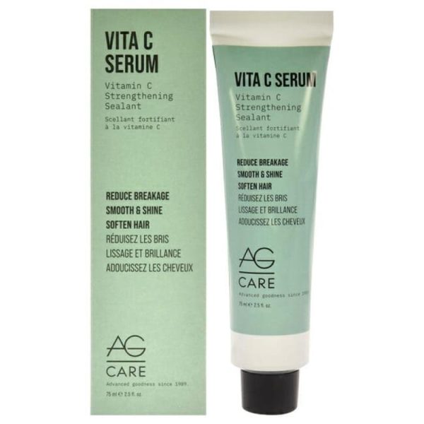 Vitamin C Serum Stragthening Sealant by AG Hair Cosmetics for Unisex - 2.5 oz Serum For Discount