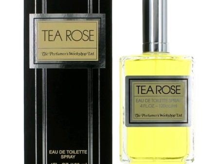 Tea Rose By Perfumer S Workshop, 4 Oz Eau De Toilette Spray For Women For Sale