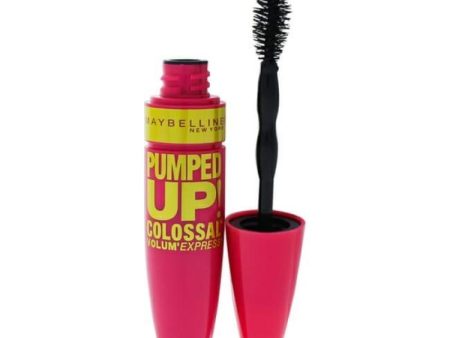 Volum Express Pumped Up Colossal Washable Mascara - Glam Black by Maybelline for Women - 0.33 Mascara Sale