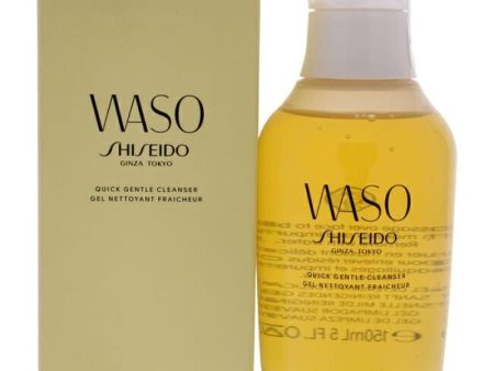 Waso Quick Gentle Cleanser by Shiseido for Women - 5 oz Cleanser on Sale