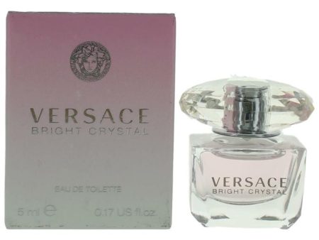 Versace Bright Crystal By Versace, 0.17 Oz Mini Eau De Toilette Splash For Women Online