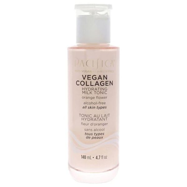 Vegan Collagen Hydrating Milk Tonic by Pacifica for Unisex - 4.7 oz Tonic Hot on Sale