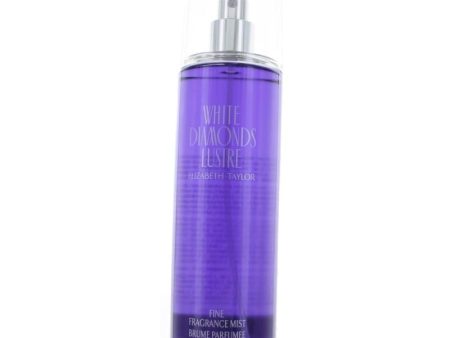 White Diamonds Lustre By Elizabeth Taylor, 8 Oz Body Mist For Women Hot on Sale