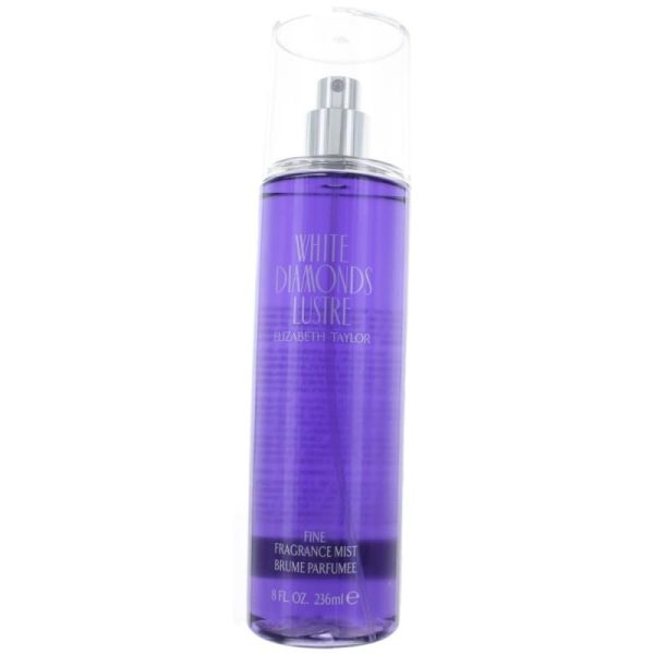 White Diamonds Lustre By Elizabeth Taylor, 8 Oz Body Mist For Women Hot on Sale