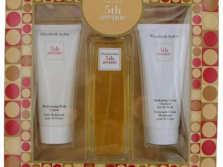 5Th Avenue By Elizabeth Arden, 3 Piece Gift Set For Women With Cleanser Online