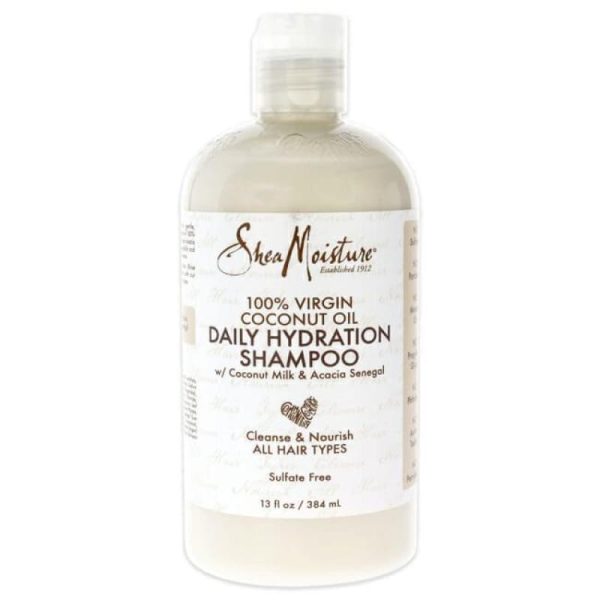 100 Percent Coconut Oil Daily Hydration Shampoo by Shea Moisture for Unisex - 13 oz Shampoo Sale