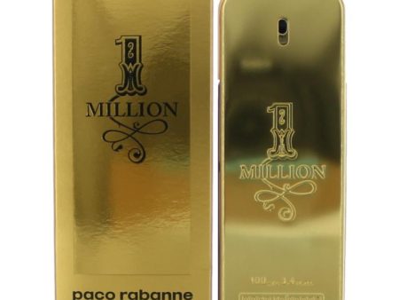 1 Million By Paco Rabanne, 3.4 Oz Eau De Toilette Spray For Men Fashion