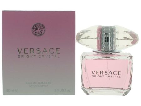 Versace Bright Crystal By Versace, 3 Oz Eau De Toilette Spray For Women Discount