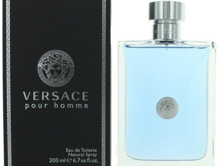 Versace Pour Homme By Versace, 6.7 Oz Eau De Toilette Spray For Men For Cheap