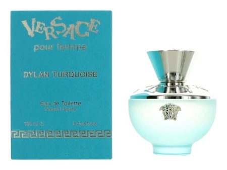 Versace Dylan Turquoise By Versace, 3.4 Oz Eau De Toilette Spray For Women Online Hot Sale