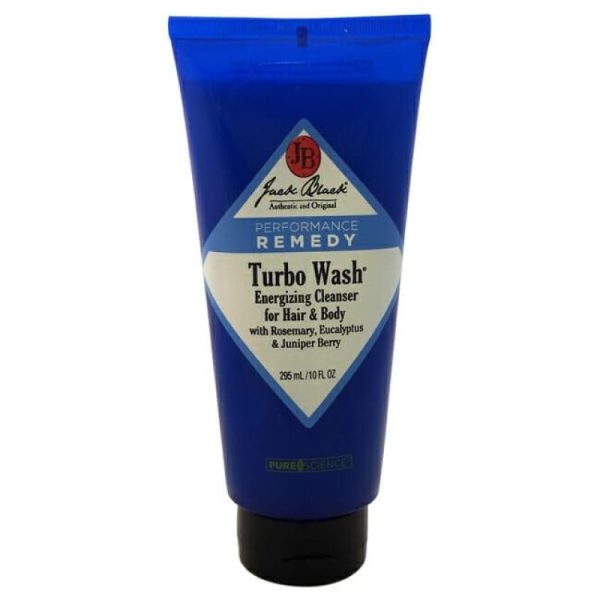 Turbo Wash Energizing Cleanser For Hair And Body by Jack Black for Men - 10 oz Body Wash Sale