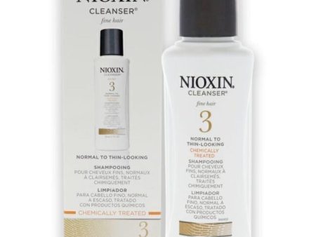 System 3 Cleanser Shampoo by Nioxin for Unisex - 1.7 oz Shampoo Online Hot Sale