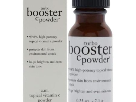 Turbo Booster C Powder by Philosophy for Unisex - 0.25 oz Powder Supply