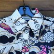 Vintage 70s Disco Shirt Blouse, Birds & Flowers Hippie Shirt Sale