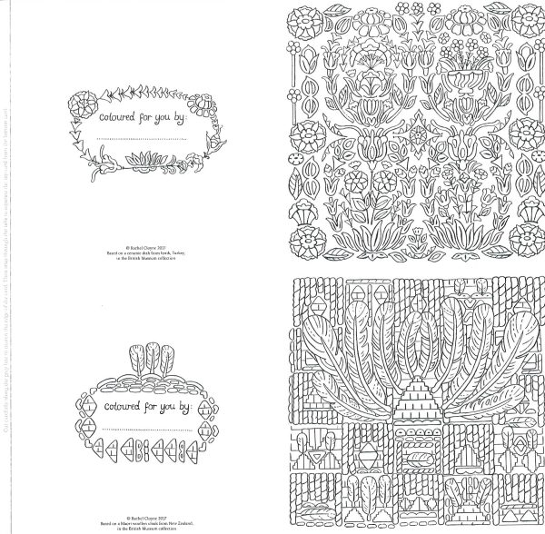 The Colouring Book Of Cards And Envelopes: Fabulous Flowers & Perfect Patterns Fashion