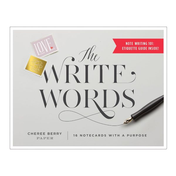 The Write Words Greeting Assortment Notecard Box Online Hot Sale