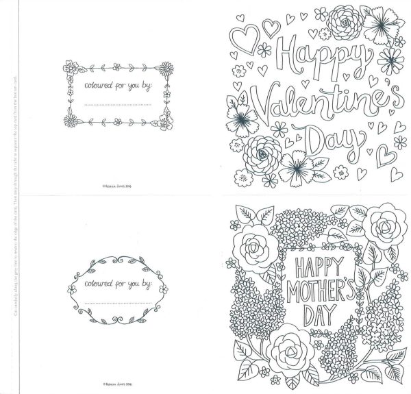 The Colouring Book Of Cards And Envelopes: Special Occasions Cheap