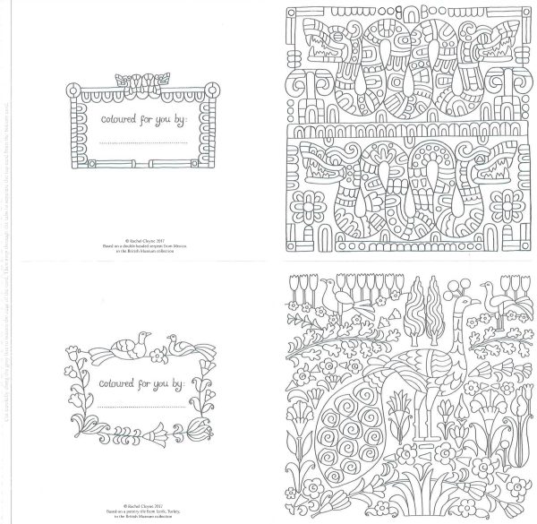 The Colouring Book Of Cards And Envelopes: Amazing Animals and Beautiful Birds Online Sale