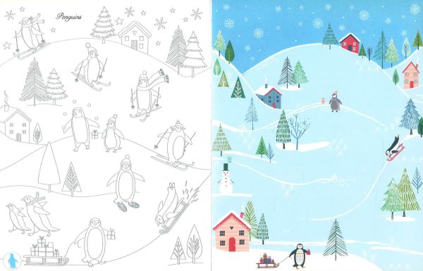 Usborne Rub Down Christmas Transfers Sale