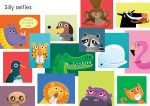 Usborne Little First Stickers Funny Hats Online now