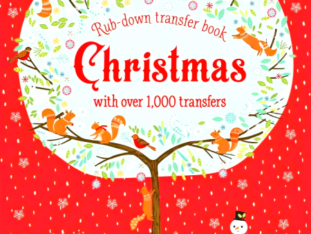 Usborne Rub Down Christmas Transfers Sale