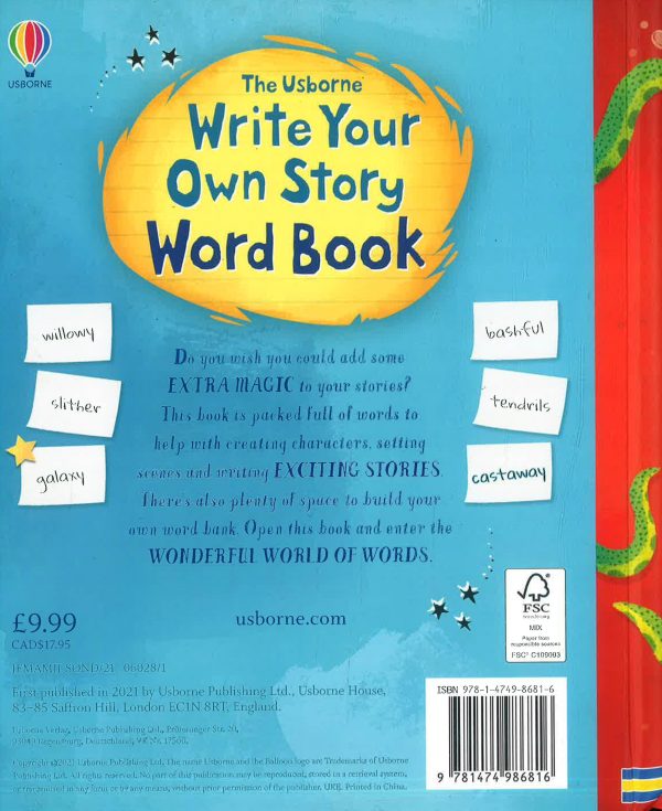 Usborne Write Your Own Story Word Book Online Sale